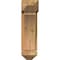 Ekena Millwork Thorton Arts and Crafts Rough Sawn Bracket w/ Offset Brace, Western Red Cedar, 6"W x 14"D x 22"H BKT0604X14X22THR03RWR - alternate 3